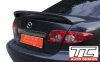 Mazda 6 (>0)<br>MAZDA 6 SEDAN - spoiler, lotka na pokrywę bagażnika / trunk spoiler / Heckflugel - TC-TS-28-CT