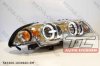 Lampy Przednie BMW E46 4D (sedan/combi) 1999-2002, Chrom / Angel Eyes / RINGI