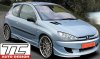 Peugeot 206 (1998 - 2007)<br>Peugeot 206  - zderzak przedni / front  bumper - TC-BM-71