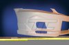 Honda Civic (1995 - 2000)<br>HONDA CIVIC  1995-2000  - przedni zderzak / front bumper- AGRESSOR - tylko 3 drzwi / only 3 doors