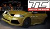 Renault Megane (2002 - 2005)<br>Renault MEGANE HB Phase II - przedni zderzak / front bumper - TC-MEG.II-F-01