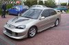 Honda Civic (2001 - 2005)<br>HONDA CIVIC SEDAN /4 drzwi - body kit - HCS-01S/F/R/SP-01 (5 elementów / 5 pcs )