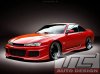 Nissan 200SX (1994>)<br>Nissan 200SX S14  95-  - Body Kit  - NSSXS141+NSSXS142+NSSXS143