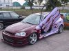 Honda Civic (1995 - 1998)<br>HONDA CIVIC HB - przedni zderzak / front bumper - HCHB-95F-06