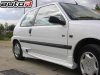 Peugeot 106 (1996 - 2006)<br>PEUGEOT 106 phase 2 - spoilery progowe / side skirts - P106-S-01