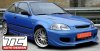 Honda Civic (1995 - 2000)<br>Honda CIVIC 95-00 tylko 3 drzwi/ only 3 doors - zderzak przedni  / front  bumper - TC-BM-33