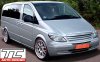 Mercedes V-klasa (2003>)<br>Mercedes VITO / VIANO W638 - listwa grilla / front grill cover - MEVIa-06