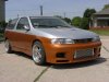 Nissan Almera (1995 - 2000)<br>NISSAN ALMERA N15 - przedni zderzak / front bumper - NA-F-01