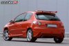 Peugeot 206 (1998 - 2007)<br>PEUGEOT 206 - tylny zderzak / rear bumper - P206-R-01