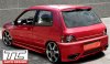 Renault Clio (1991 - 2005)<br>Renault CLIO I phase 1/2 - tylny zderzak z 2 koncówkami / rear bumper incl. 2 pipe - RECL1-21