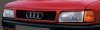 Audi 80 (1986 - 1991)<br>Audi 80 B3  typ 89 - listwa grilla z ramką / Grilllisten