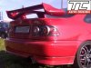 Honda Civic (1996 - 2000)<br>Honda CIVIC COUPE - dokładka pod tylny zderzak / rear bumper ad on skirt - TC-CIV96-00COUPE-SP-01